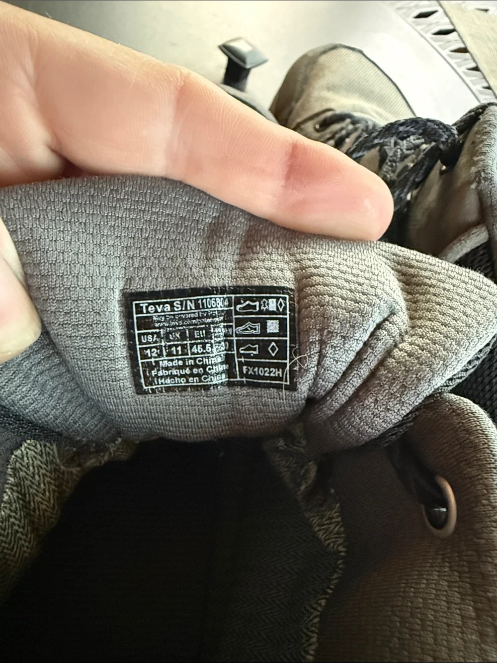 Teva Grandview GTX Men’s Gray Waterproof Hiking Boots